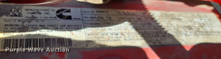 image for item EE8667 2012 Freightliner  Business Class M2 box truck