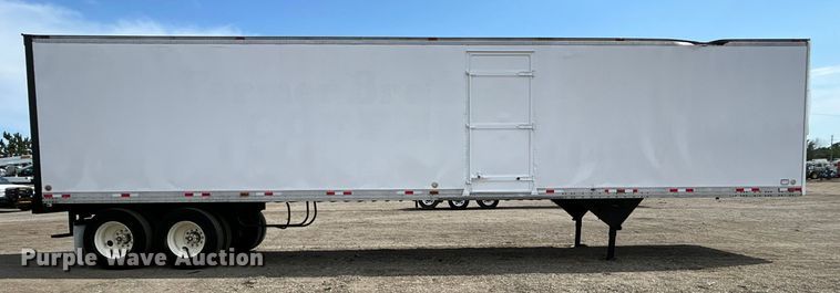 image for item EG0706 1986 Utility Trailer Mfg. Corp. VS2D dry van trailer
