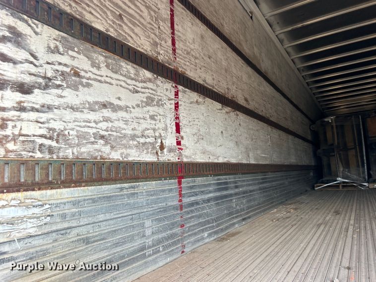 image for item EG0706 1986 Utility Trailer Mfg. Corp. VS2D dry van trailer