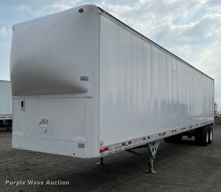 image for item EG0968 1984 Utility Trailer dry van trailer