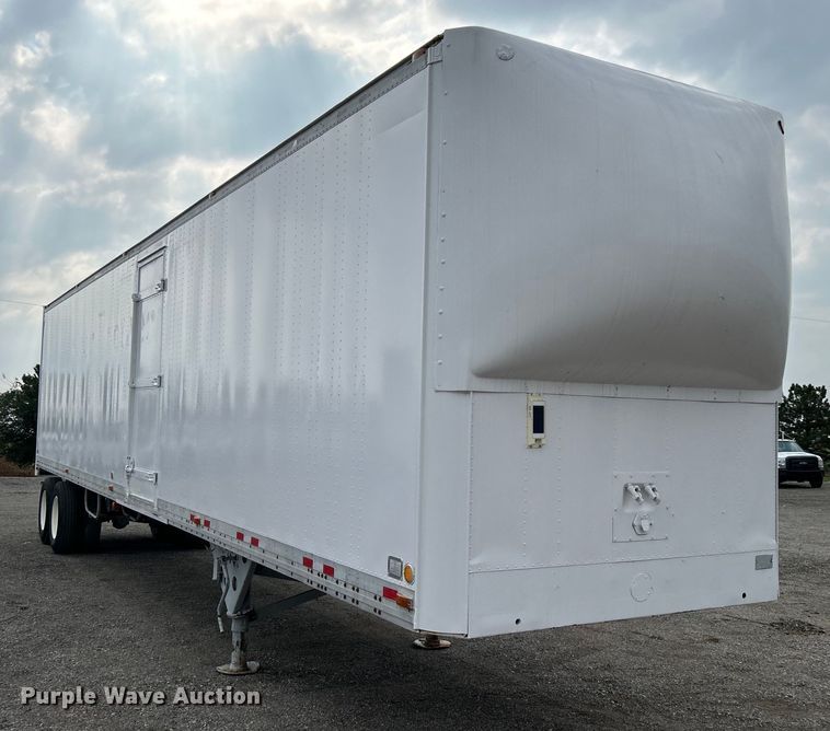 image for item EG0968 1984 Utility Trailer dry van trailer