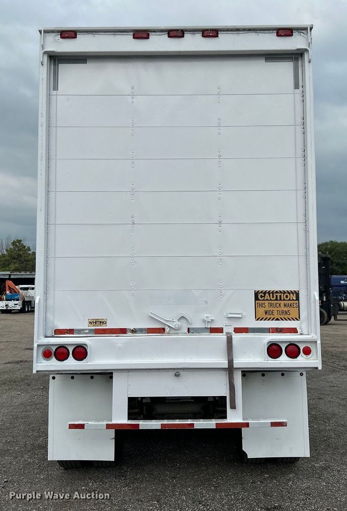 image for item EG0968 1984 Utility Trailer dry van trailer