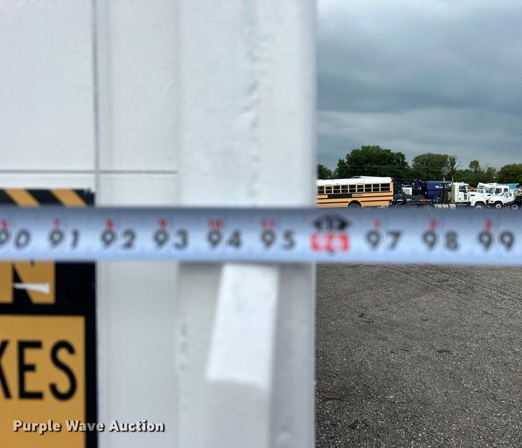 image for item EG0968 1984 Utility Trailer dry van trailer