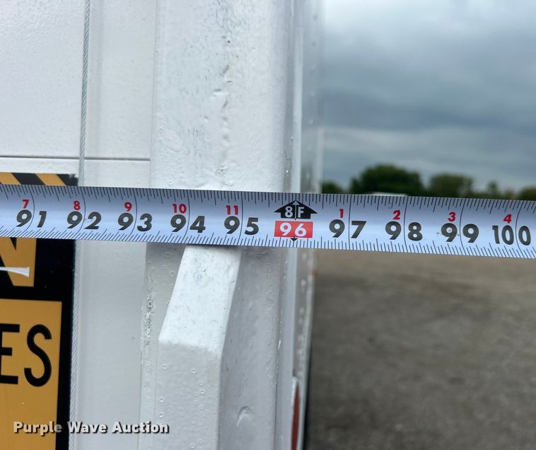 image for item EG0968 1984 Utility Trailer dry van trailer