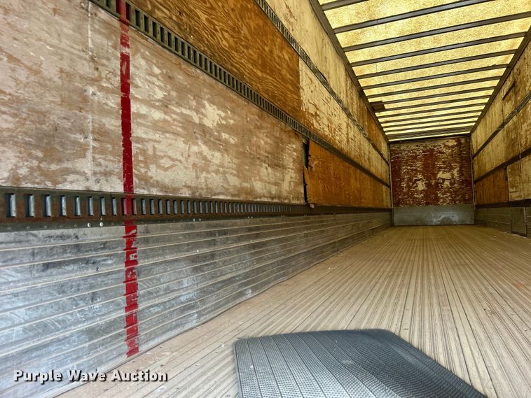 image for item EG0968 1984 Utility Trailer dry van trailer