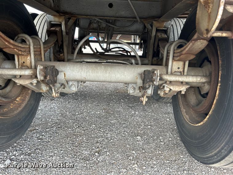 image for item EG0968 1984 Utility Trailer dry van trailer