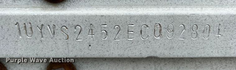 image for item EG0968 1984 Utility Trailer dry van trailer