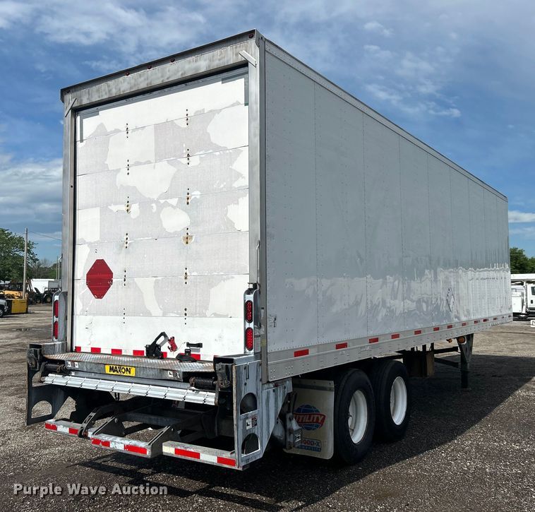 image for item EG1518 2013 Utility Trailer Mfg.  Co VS2DX dry van trailer