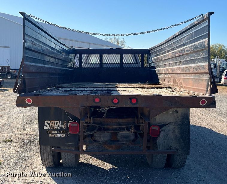 image for item EH2868 1990 GMC Top Kick C6000 dump flatbed truck