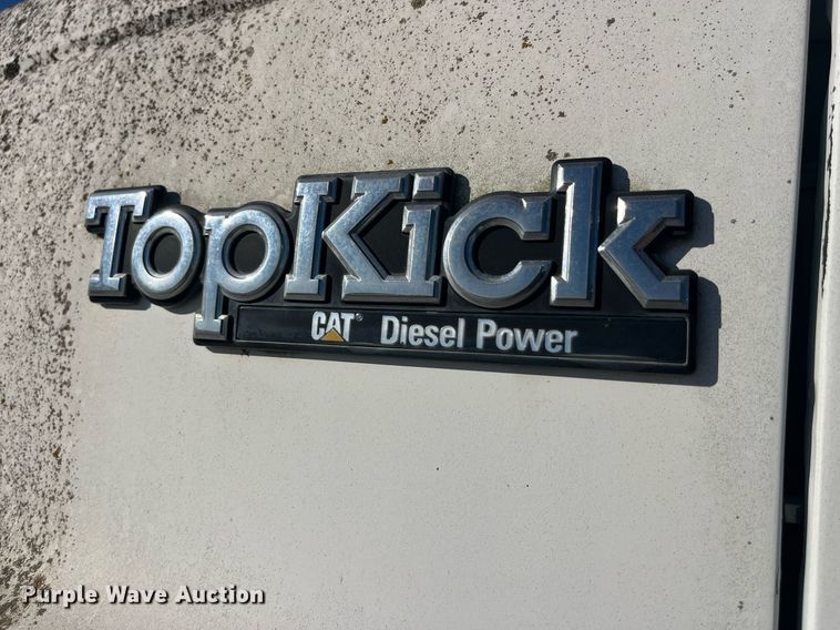 image for item EH2868 1990 GMC Top Kick C6000 dump flatbed truck