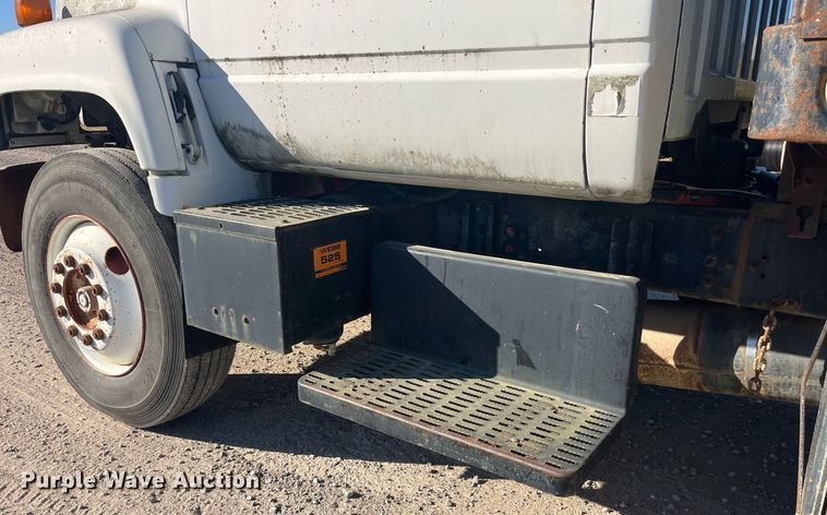 image for item EH2868 1990 GMC Top Kick C6000 dump flatbed truck