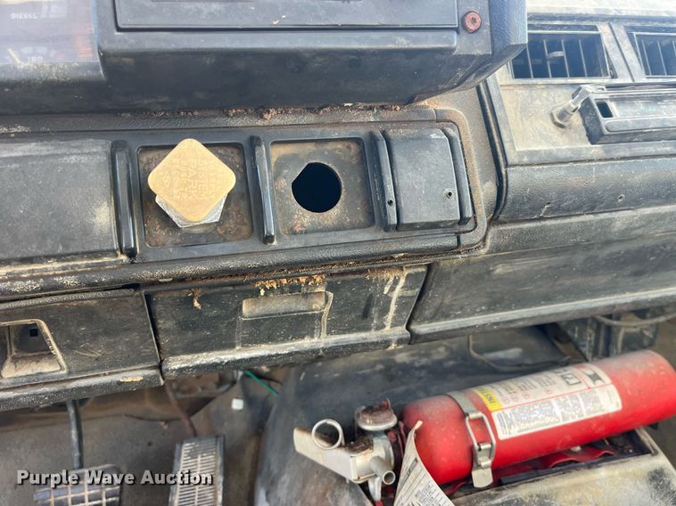 image for item EH2868 1990 GMC Top Kick C6000 dump flatbed truck