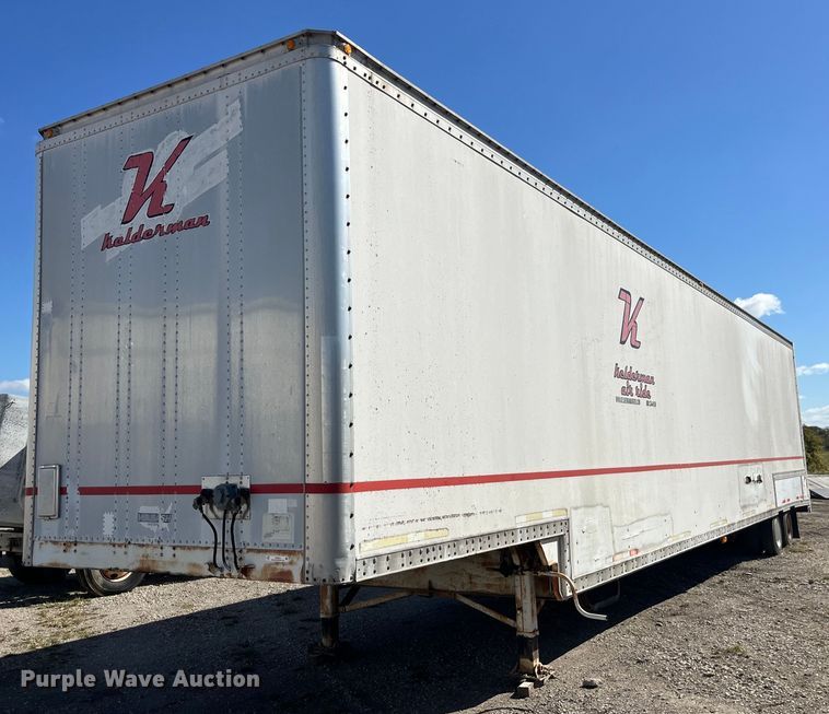 image for item EH2872 1995 Wabash dry van trailer