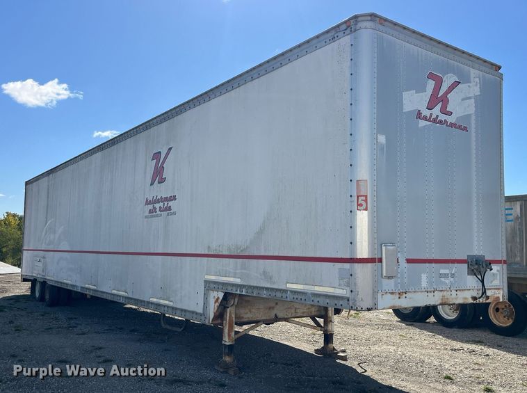 image for item EH2872 1995 Wabash dry van trailer