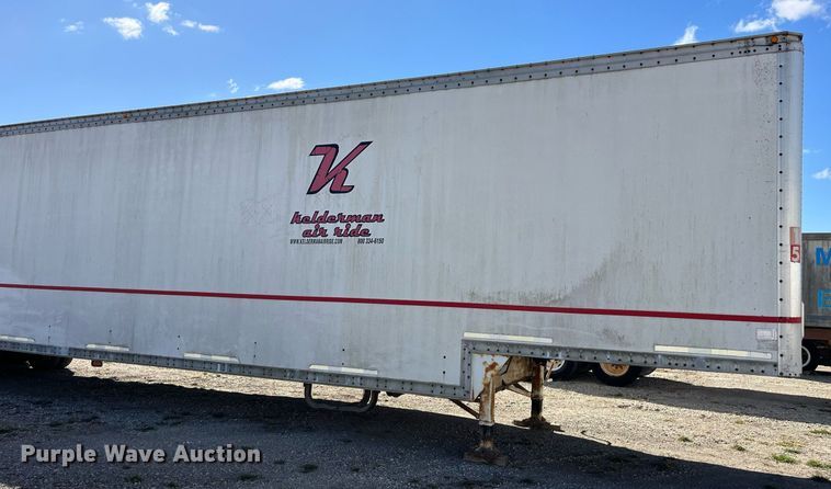 image for item EH2872 1995 Wabash dry van trailer