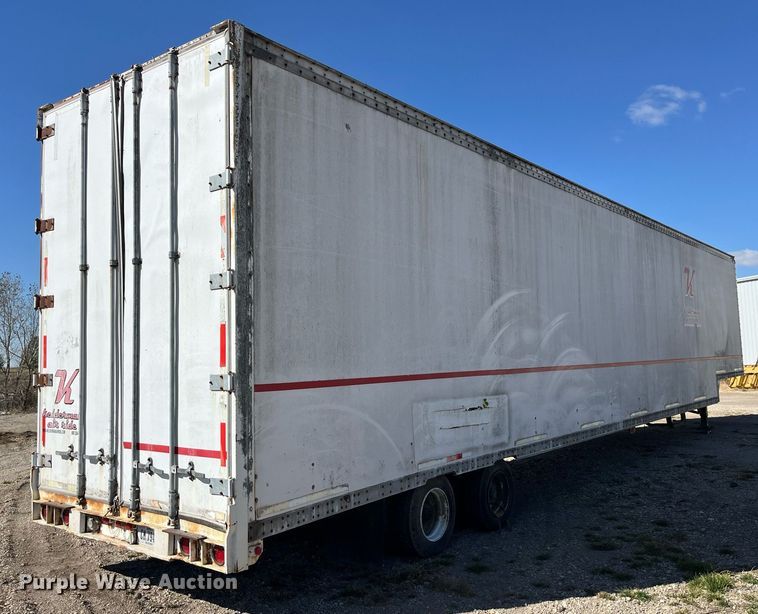 image for item EH2872 1995 Wabash dry van trailer