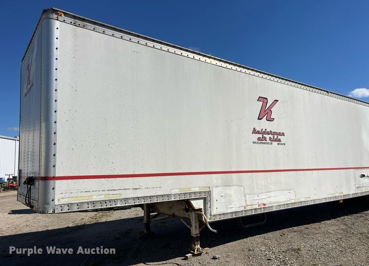 image for item EH2872 1995 Wabash dry van trailer