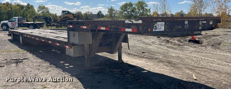 image for item EH2875 2002 Neville Built drop deck equipment trailer