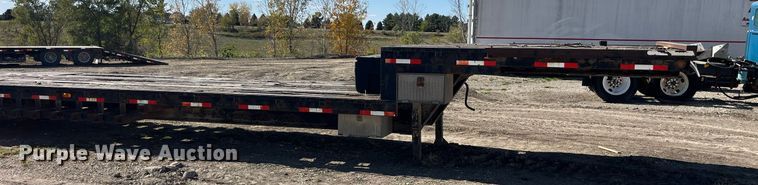 image for item EH2875 2002 Neville Built drop deck equipment trailer