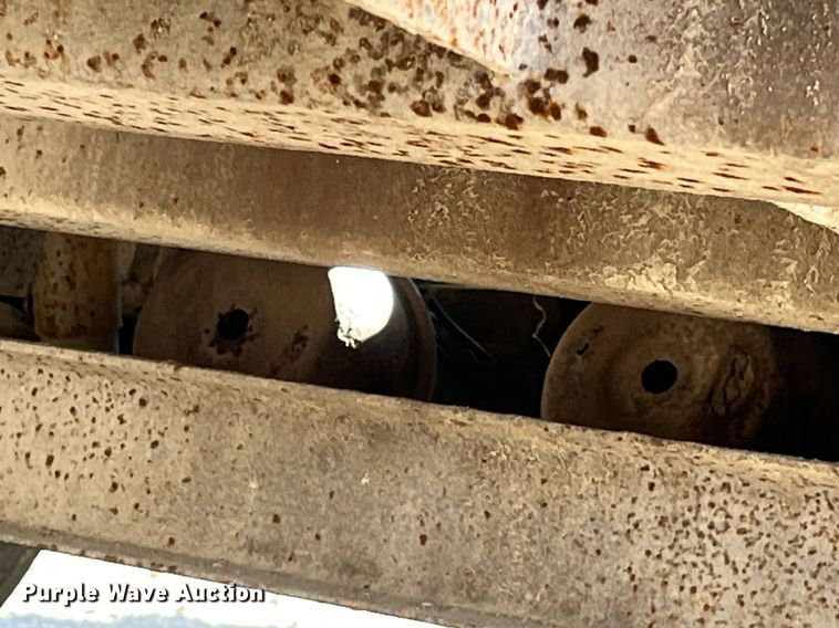 image for item EH2875 2002 Neville Built drop deck equipment trailer