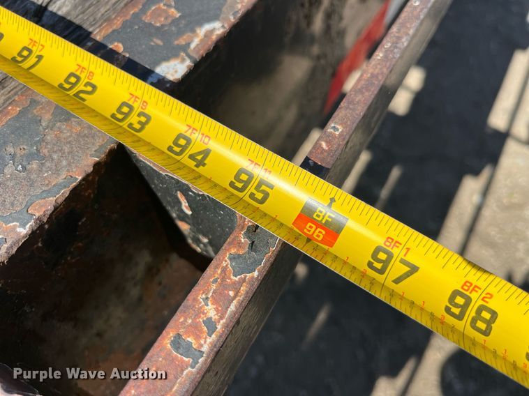 image for item EH2875 2002 Neville Built drop deck equipment trailer