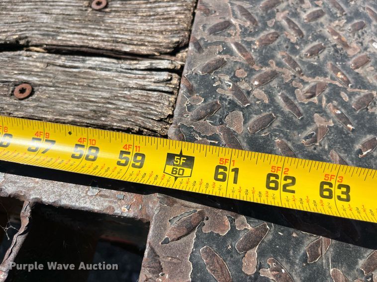 image for item EH2875 2002 Neville Built drop deck equipment trailer