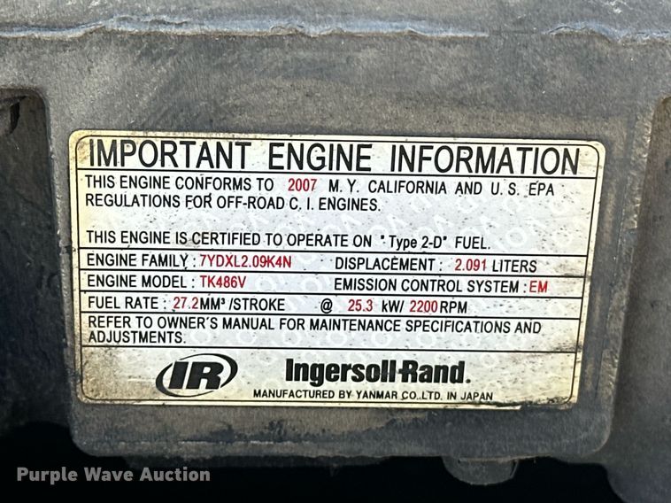 image for item EJ5019 2008 Great Dane refrigerated van trailer