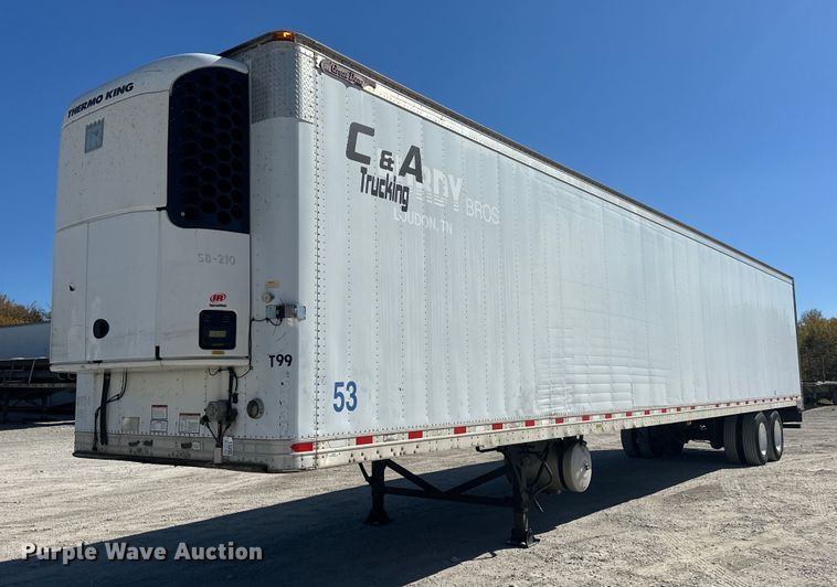 image for item EJ5020 2008 Great Dane refrigerated van trailer