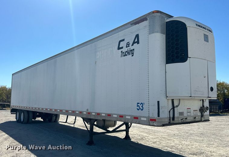 image for item EJ5020 2008 Great Dane refrigerated van trailer