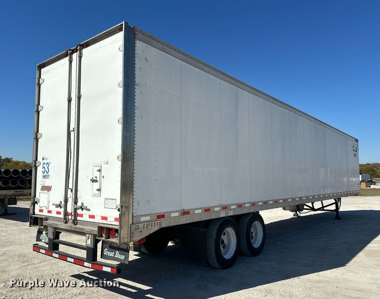 image for item EJ5020 2008 Great Dane refrigerated van trailer