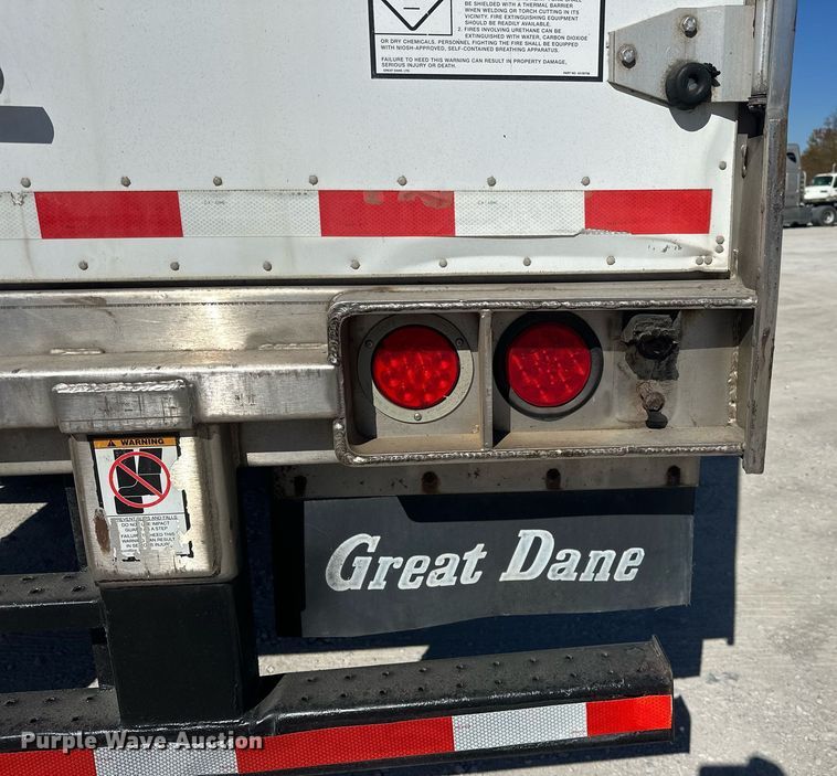 image for item EJ5020 2008 Great Dane refrigerated van trailer