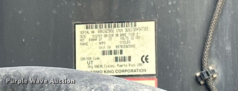 image for item EJ5020 2008 Great Dane refrigerated van trailer