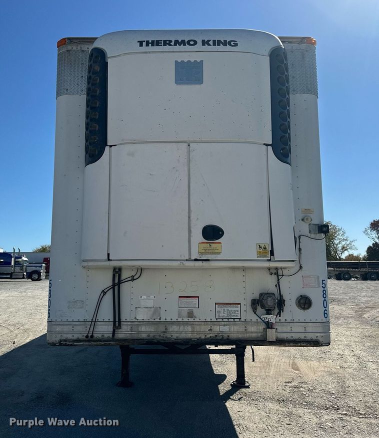 image for item EJ5022 2008 Great Dane refrigerated van trailer