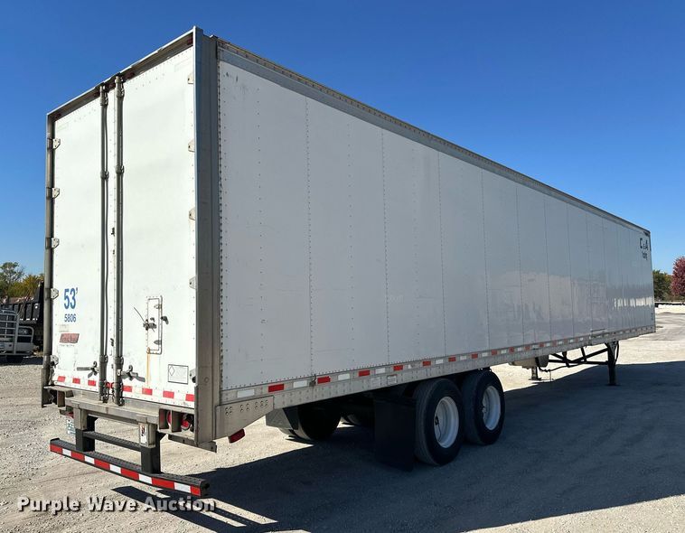 image for item EJ5022 2008 Great Dane refrigerated van trailer