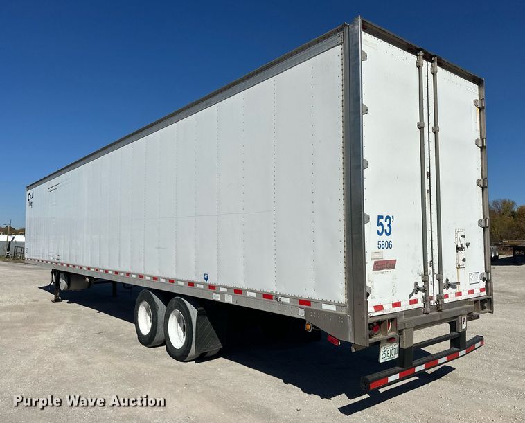 image for item EJ5022 2008 Great Dane refrigerated van trailer