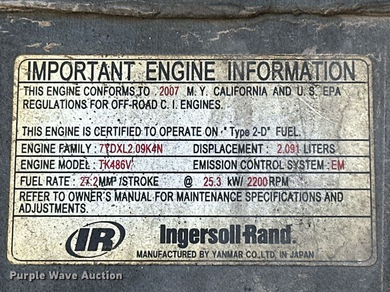 image for item EJ5022 2008 Great Dane refrigerated van trailer