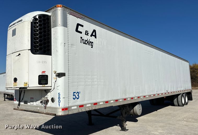 image for item EJ5024 2008 Great Dane refrigerated van trailer