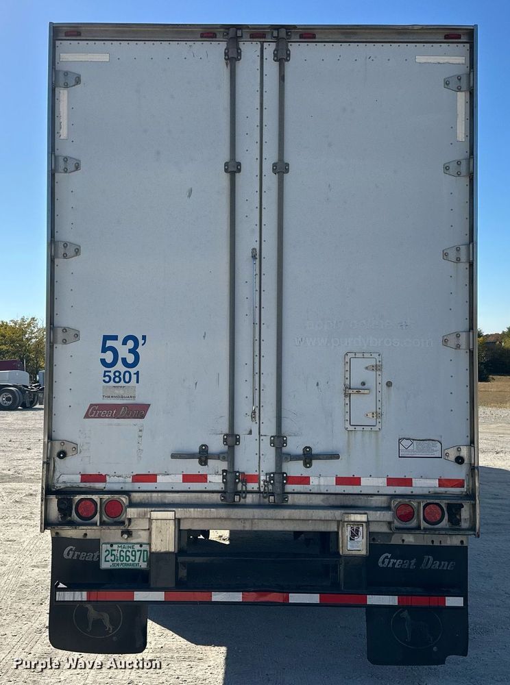 image for item EJ5024 2008 Great Dane refrigerated van trailer