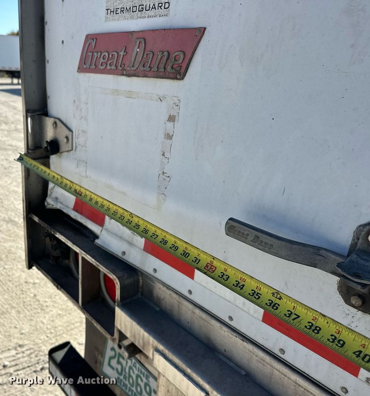 image for item EJ5024 2008 Great Dane refrigerated van trailer