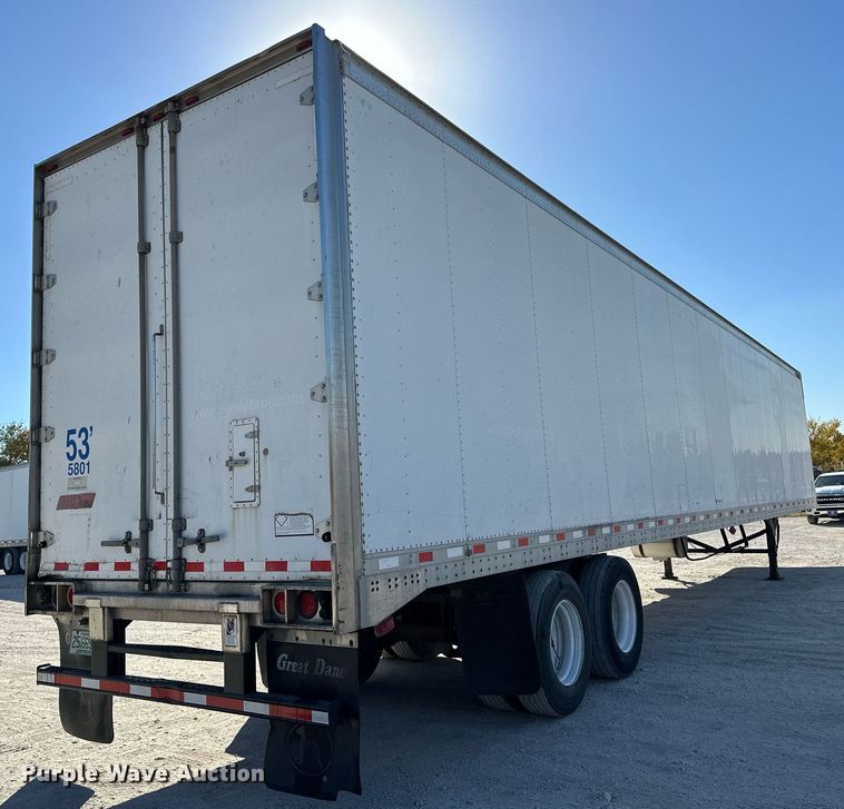 image for item EJ5024 2008 Great Dane refrigerated van trailer