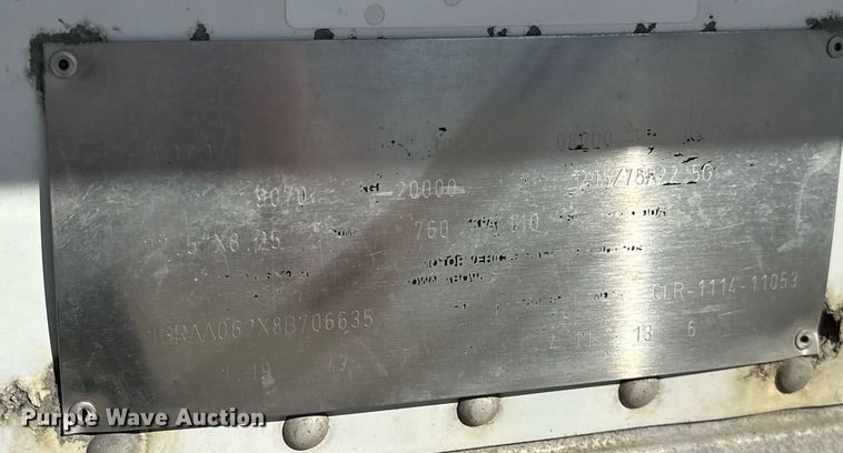 image for item EJ5024 2008 Great Dane refrigerated van trailer