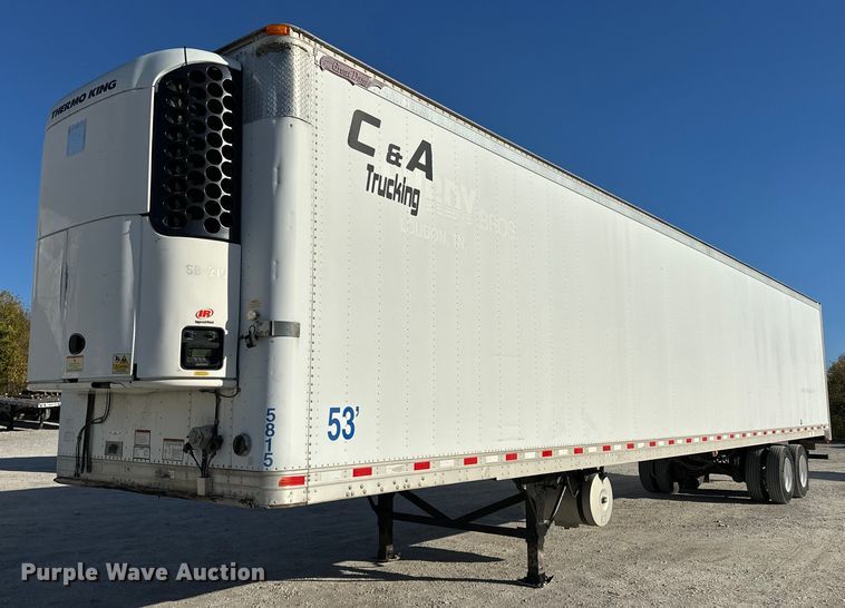 image for item EJ5025 2008 Great Dane refrigerated van trailer