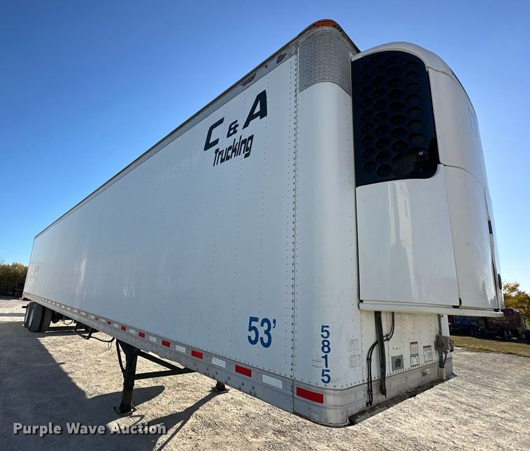 image for item EJ5025 2008 Great Dane refrigerated van trailer