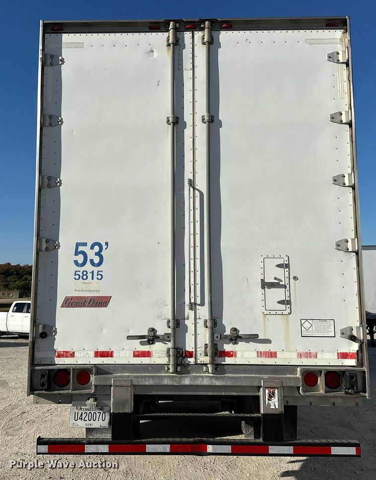 image for item EJ5025 2008 Great Dane refrigerated van trailer