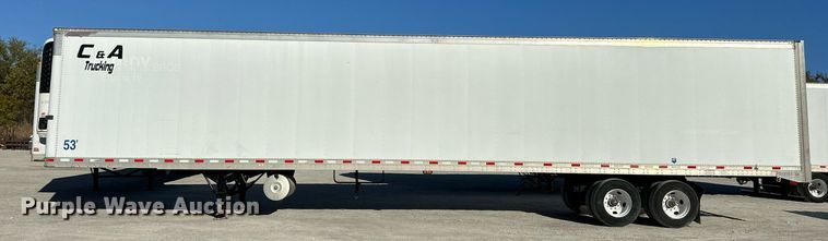 image for item EJ5025 2008 Great Dane refrigerated van trailer