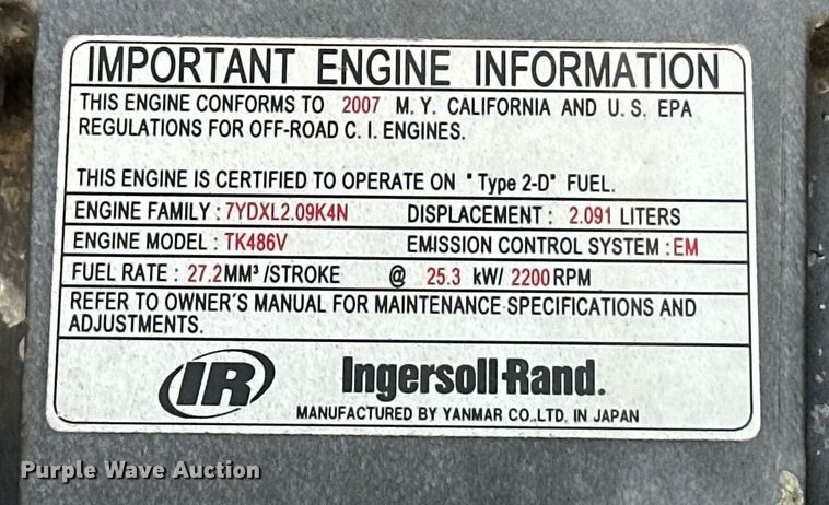 image for item EJ5025 2008 Great Dane refrigerated van trailer