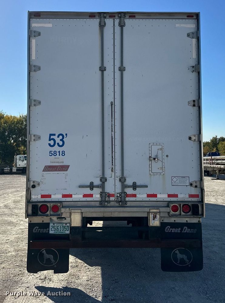 image for item EJ5026 2008 Great Dane  refrigerated van trailer