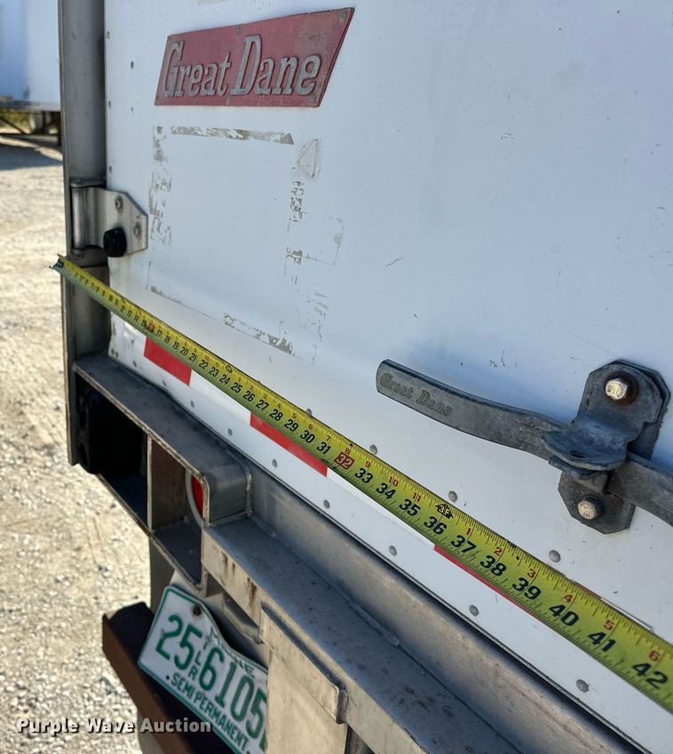 image for item EJ5026 2008 Great Dane  refrigerated van trailer