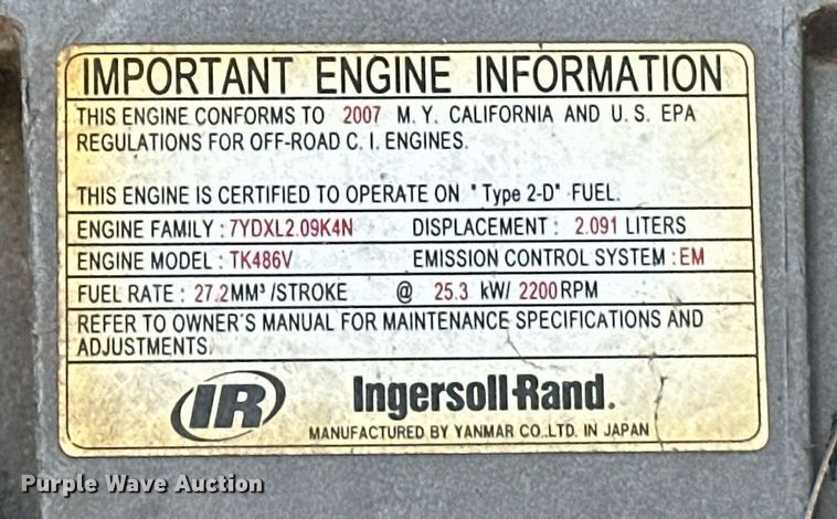 image for item EJ5026 2008 Great Dane  refrigerated van trailer