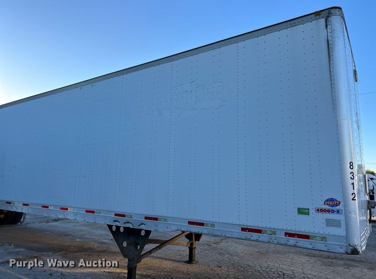 image for item EK3588 2008 Utility Trailer VS2DX dry van trailer